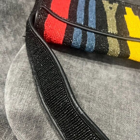 STAUD Tommy Bag Beaded Stripes - Picture 5 of 13